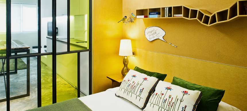 Small Studio Apartment Interior Design in Hong Kong ...