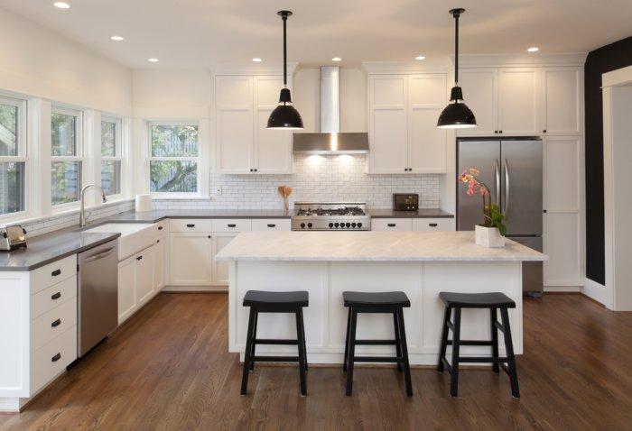 15 Examples of White Kitchen Interior Design Ideas | Founterior