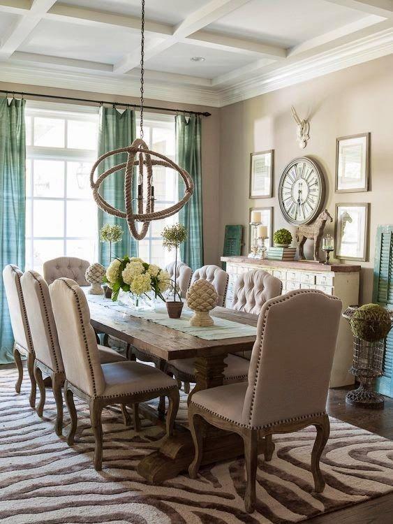 Modern Dining Room Table Decoration for Small Space