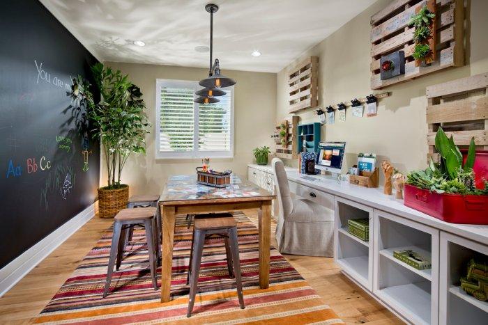Pallet Shelves for Living Rooms and Entryways | Founterior