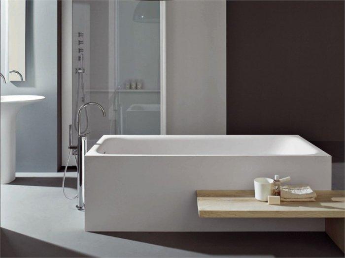 modern bathtub
