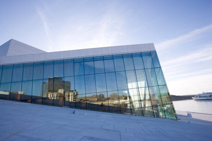 The Oslo opera house