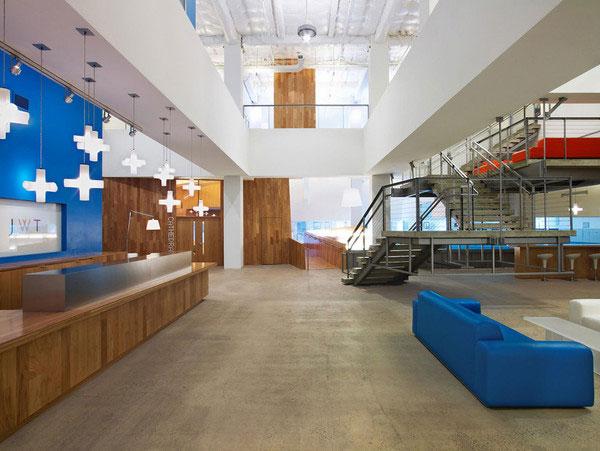 The modern office design of Jwt Agency