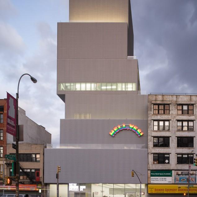 Architectural project for the museum of contemporary art in New York.