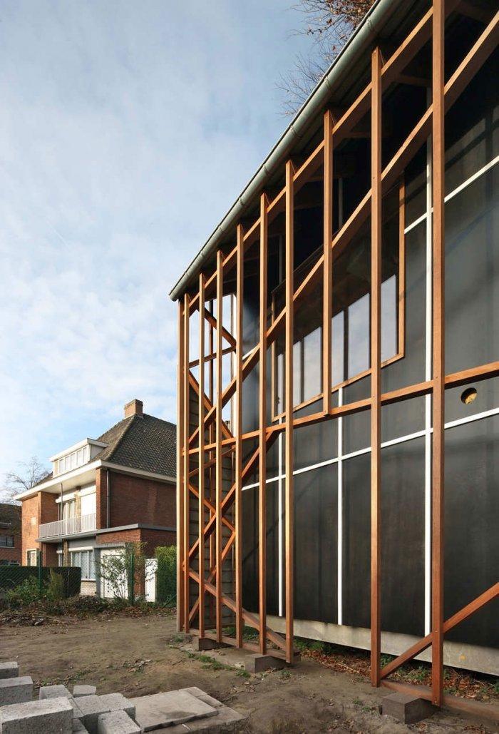Small Eco House Architectural Design in Gent, Belgium
