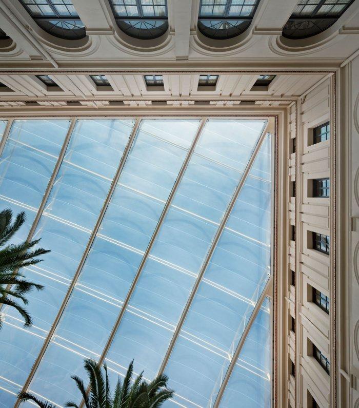 Glass Ceiling - University of Duesto with Renewed Interior Design