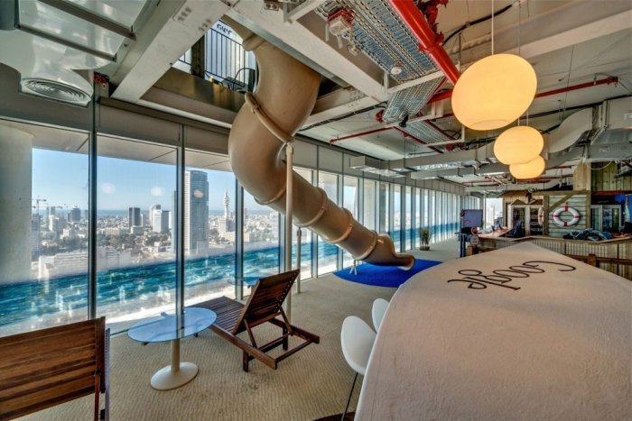 Google Office 14 - The New Ultra Modern Office of Google in Tel Aviv