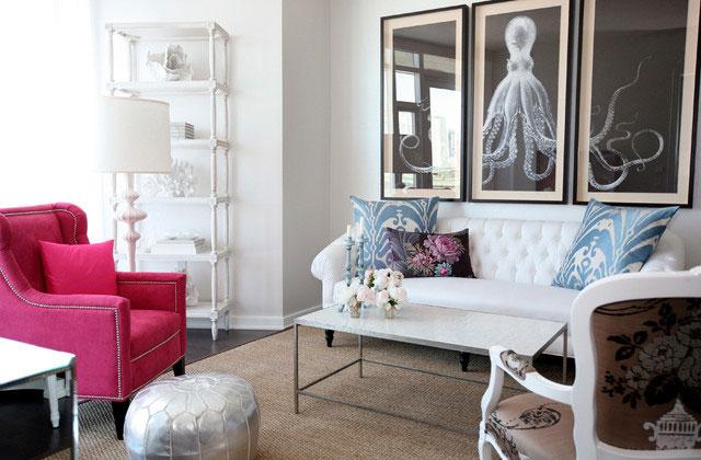 Blue Sofa Pillows - Timeless Decorating Trends for Contemporary Home