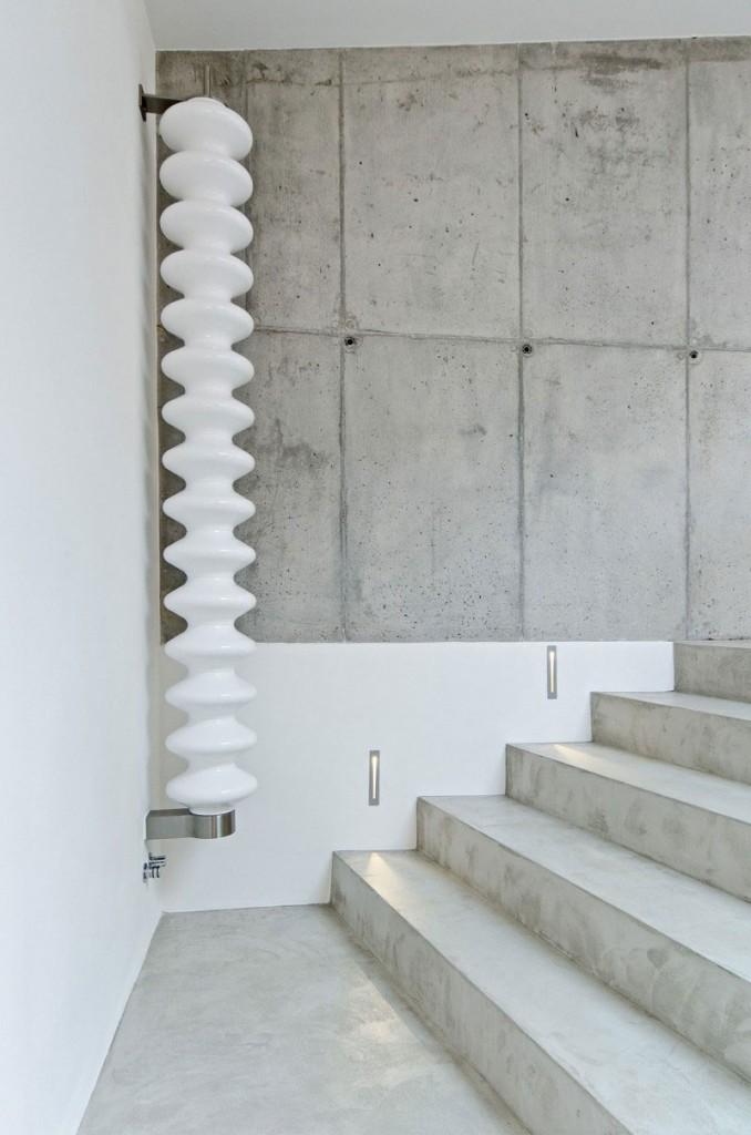 Concrete Stairs - Global Apartment Interior Design Trend