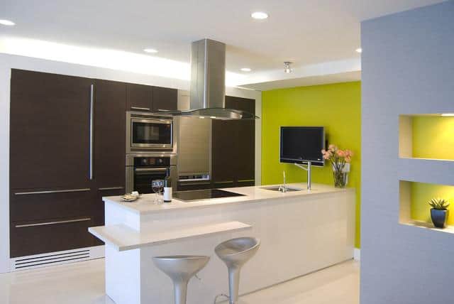 Contemporary Kitchen - Latest Interior Design Trends in Brown Color
