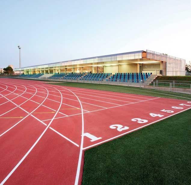 Running Track - Sustainable Architecture Project for a Sports Facility