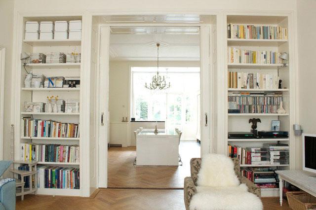 White Home Library - Timeless Decorating Trends for Contemporary Home