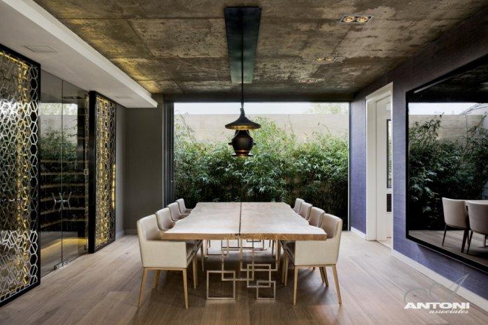 Open space dining area - Contemporary and Luxury House Interior Design in Cape Town