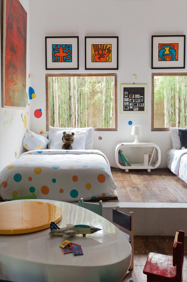 Cozy children room interior design - Tropical Home Interior Design of a House in Bali