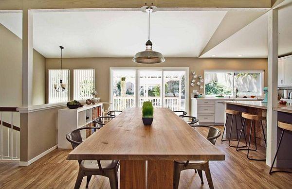 Top 18 Ideas for your Long wooden kitchen table 