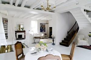 White Interior Design Of Living Areas 300x200 