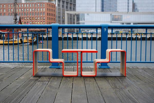 Boston streets bench design - Twofold Bench Design by After Architecture - A Home/Street Seat