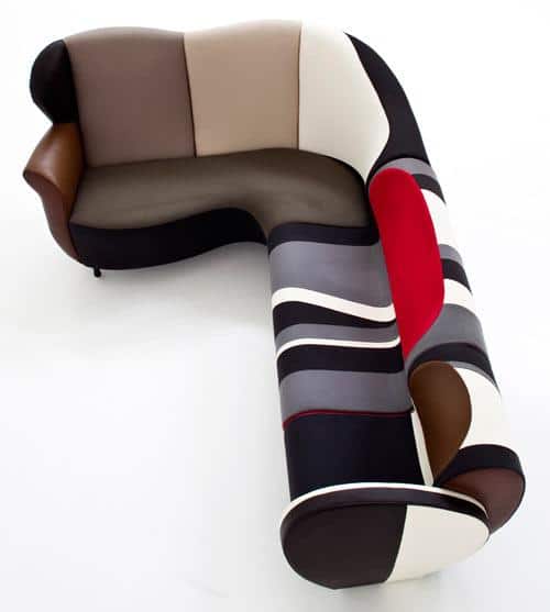 Amazing Sitting Furniture Collection - Colorful Italian corner sofa