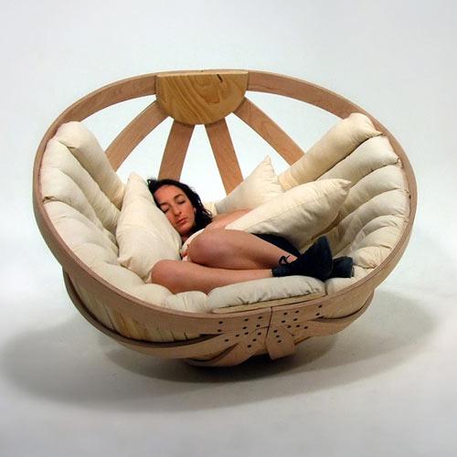 Comfortable soft furniture, perfect for naps - Exciting and Creative Sitting Furniture Design Examples