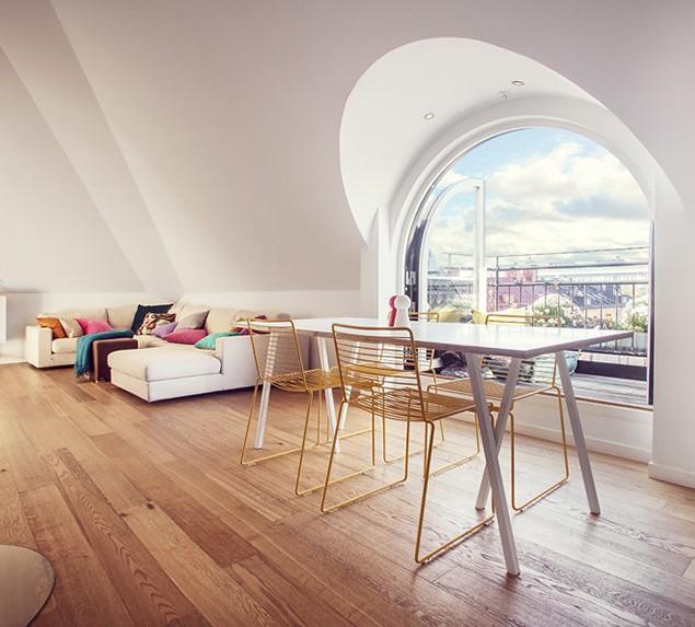 Contemporary Loft Interior Design Solutions