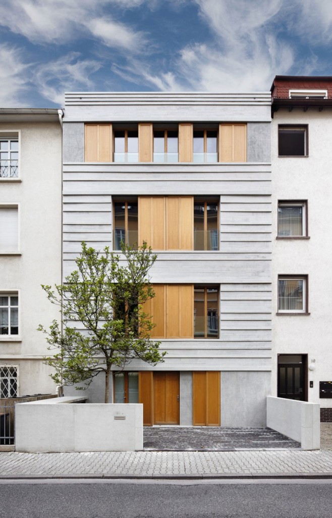 Contemporary three storey building in Germany