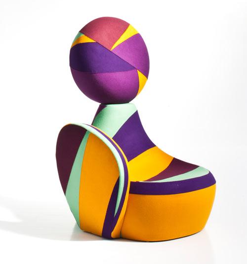 Amazing Sitting Furniture Collection - Extravagant colorful Italian designer chair