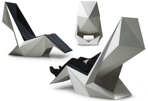 Furuturistic lounge chair - Exciting and Creative Sitting Furniture Design Examples