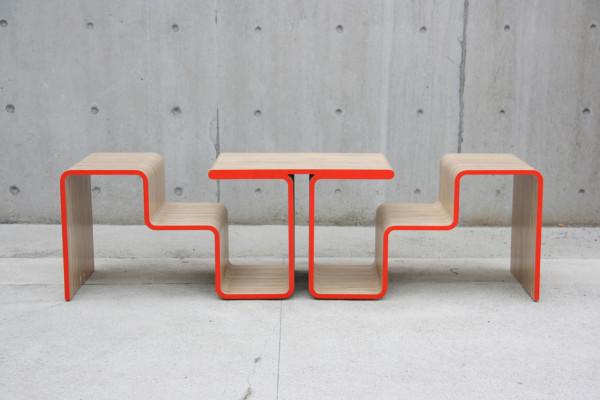 Home sitting bench design - Twofold Bench Design by After Architecture - A Home/Street Seat