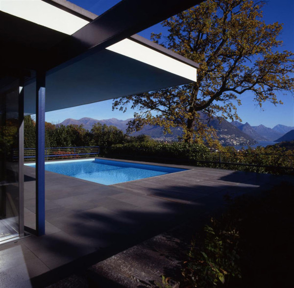 Luxury villa in the Swiss Alps - Minimalist Design by Bruno Klauser