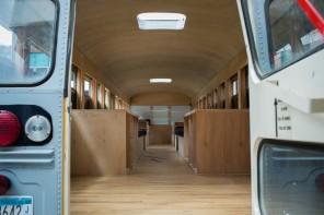 Modern Holiday Mobile Cabin in a Bus by Hank Butitta