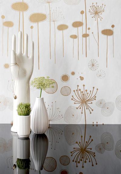 Fairy Flower (Gold) by Ferm Living - Inspiring Autumn Decorating Ideas in Cute Orange Colors