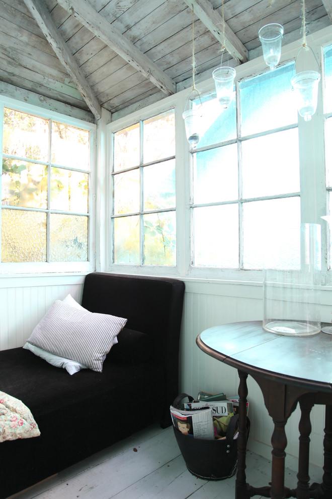 Old and antique solarium for lazy afternoons Two eclectic apartments in Vancouver