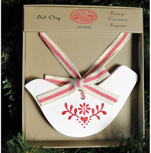 Christmas clay ornament - Lovely Decorating Ideas with Scandinavian Touch