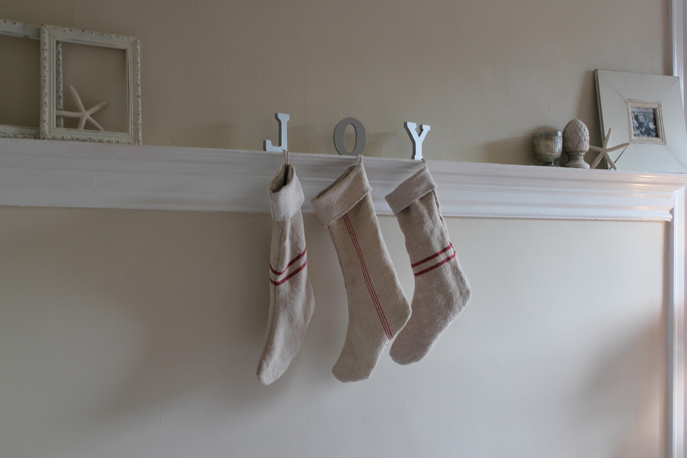 Elegant handmade stockings-30 Easy and Simple DIY Christmas Decoration Ideas