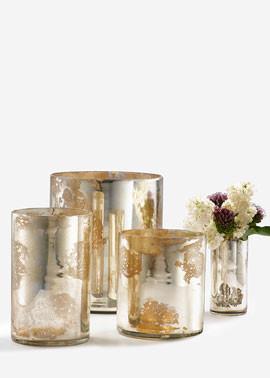 Antique mercury glass vases - Lovely Decorating Ideas with Scandinavian Touch