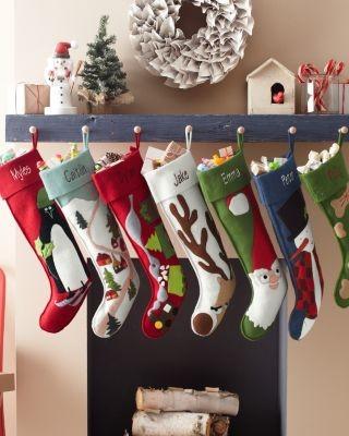 Hable Christmas Stockings-20 Christmas Stockings Ideas that Cheer Up the Interior