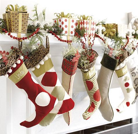 Personalized Christmas Stockings-20 Christmas Stockings Ideas that Cheer Up the Interior