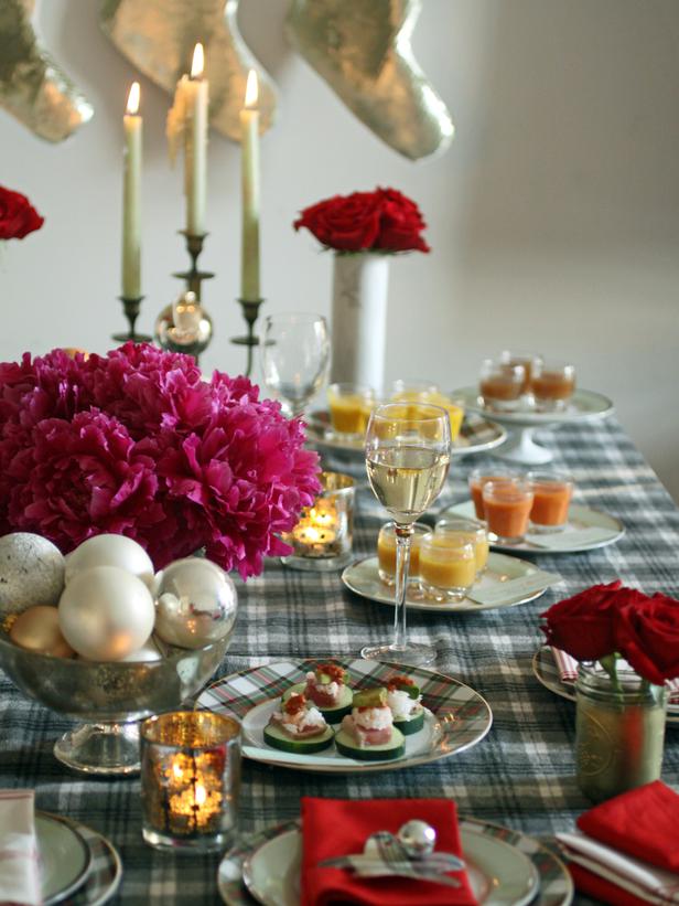 Simple and elegant meals - Christmas Table Decoration Ideas