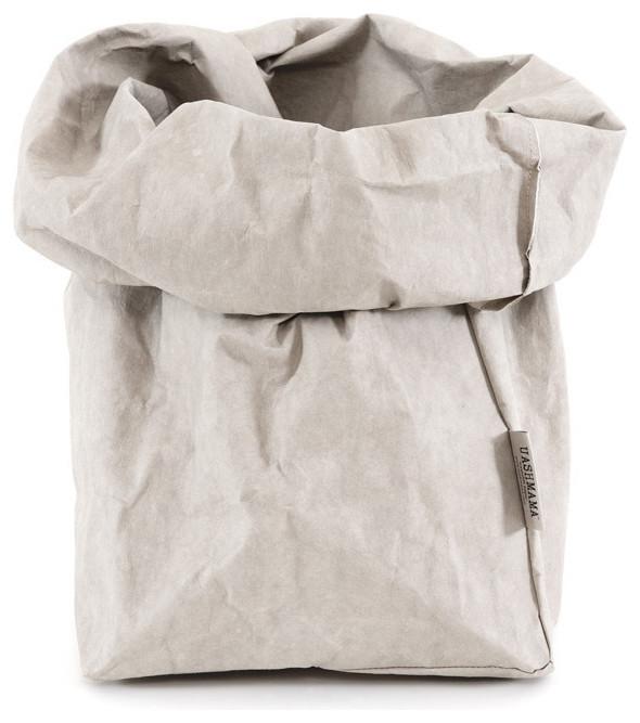 Paper Bag, Grande, Gray-20 Fantastic Cheerful Ideas for Christmas Tree Skirts