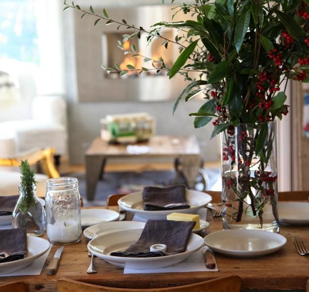 How to Decorate Our Christmas Table – Vintage Ideas