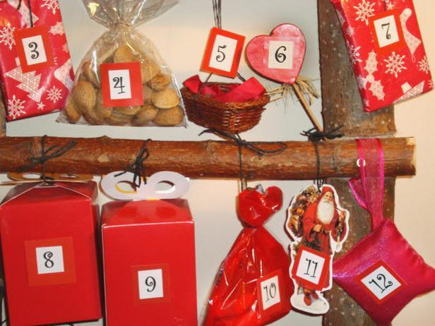 Eclectic Christmas advent calendar - 14 Charming Decoration Ideas for Cozy Homes