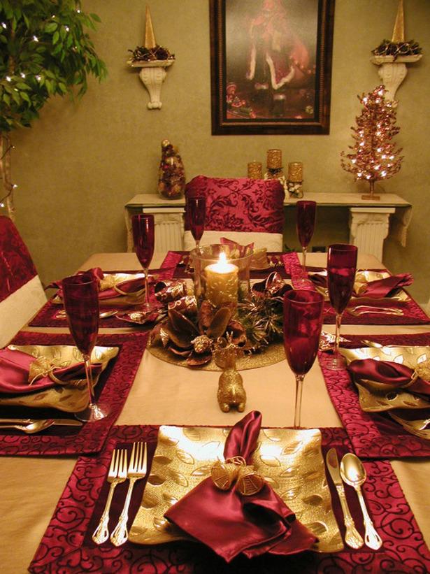 24 Dazzling Table Settings for a Sparkling Christmas Eve | | Founterior