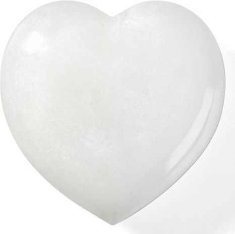 Alabaster Heart- Love home decor for February 14th