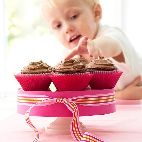 Decorated Dessert Pedestal - Easy DIY Handcrafted Valentine's Day Decor