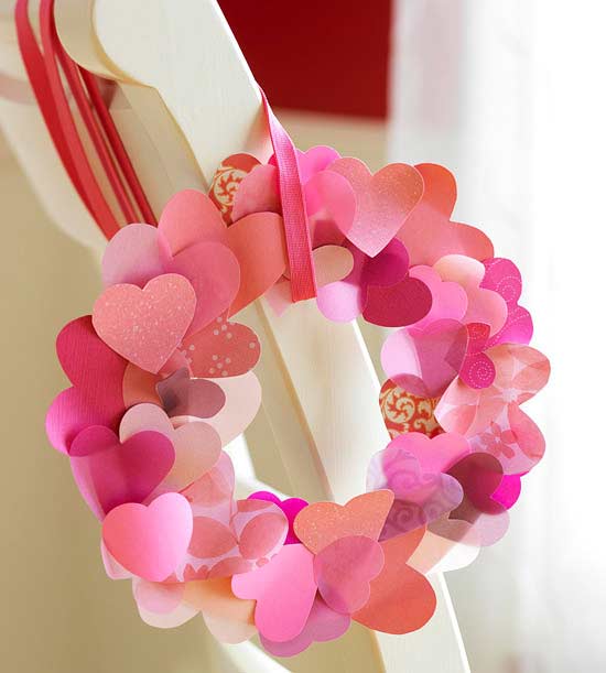 Fluttering Heart Wreath - Easy DIY Handcrafted Valentine's Day Decor