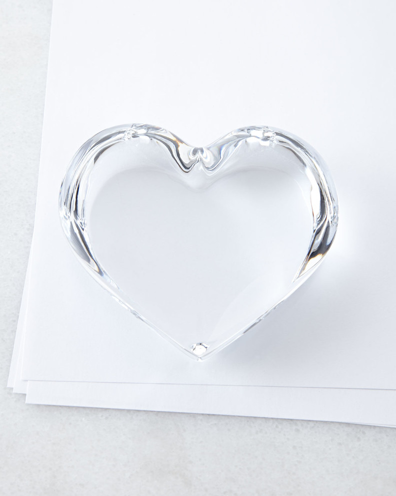 Heart Paperweight-Love home decor for February 14th