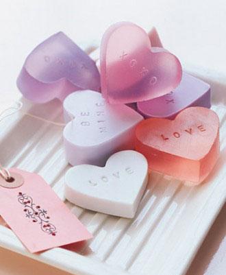 Heart-Shaped Soap- 34 Fresh Valentine's Day Crafts for a Memorable Day