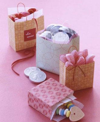 Miniature Valentine's Day Gift Bags -34 Fresh Valentine's Day Crafts for a Memorable Day