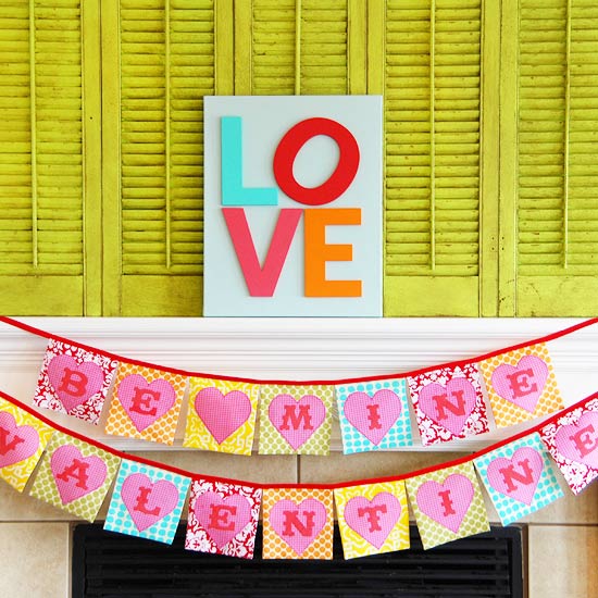  Valentine's Day Banner - Easy DIY Handcrafted Decor