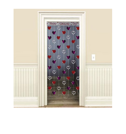 Valentines Day Heart Door Curtain- Lovely Items for Home Decoration